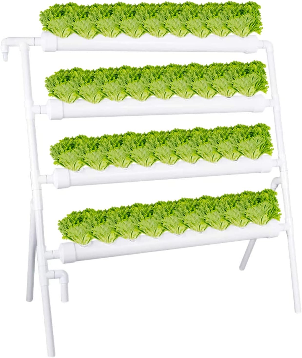 LAPOND Hydroponic Grow Kit Hydroponics Growing System 36 Plant Sites Vegetable Tool Grow Kit Hydroponic Planting Equipment with Water Pump, Pump Timer for Leafy Vegetable